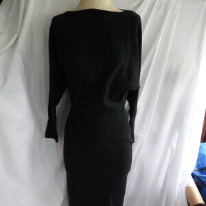 Banana Republic Black Crew Neck Sweater Dress NWT - Size XS